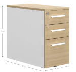 Συρταριέρα Wordly-Sonoma-Leuko - Image 3