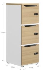 Συρταριέρα Lockero-Leuko-Sonoma - Image 3