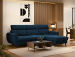 Γωνιακός Καναπές Torro Mini-Δεξιά-Μπλε Σκούρο - Image 2