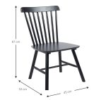 Καρέκλα Chester-Mauro - Image 3