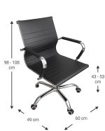 Καρέκλα γραφείου Cygon Low-Mauro - Image 3