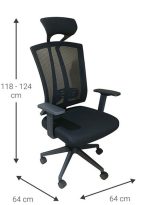 Καρέκλα γραφείου Alceste - Image 3