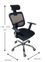 Καρέκλα γραφείου Crawford - Image 3