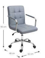 Καρέκλα γραφείου Blitz-Gkri - Image 3