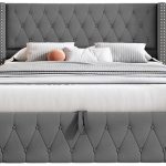 Επενδυμένο κρεβάτι Zenmor-Gkri