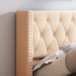 Επενδυμένο κρεβάτι Zenmor-Mpez - Image 6