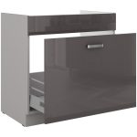 Επιδαπέδιο ντουλάπι Ingrid 80 ZL 1S BB - Image 2