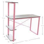 Γραφείο Dynamic με βιβλιοθήκη - Image 3