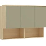 Ντουλάπι Κρεμαστό Raton II-Φυσικό – Μέντα