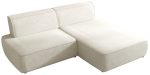 Γωνιακός Καναπές Zuno-Δεξιά-Εκρού