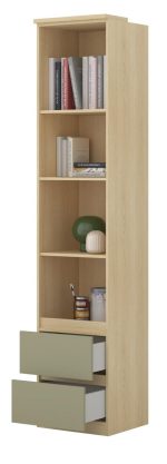 Βιβλιοθήκη Raton Slim II-Φυσικό – Μέντα - Image 4