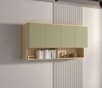 Ντουλάπι Κρεμαστό Raton III-Φυσικό – Μέντα - Image 2