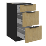 Επιδαπέδιο ντουλάπι Monar 40 D 3S BB - Image 2