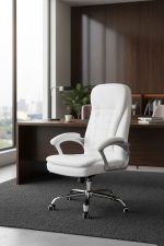 Καρέκλα διευθυντική Celadon-Leuko - Image 4