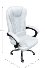 Καρέκλα διευθυντική Vaughan-Leuko - Image 3