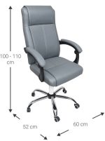 Καρέκλα διευθυντική Blackthorn-Gkri - Image 3