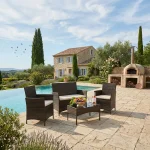 Σετ σαλονιού Archer-Kafe - Image 3