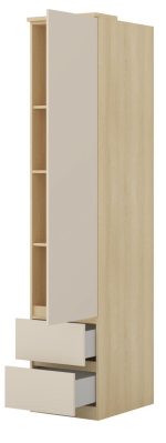 Βιβλιοθήκη Raton IV-Φυσικό – Μπεζ - Image 5