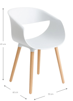 Καρέκλα Romero-Leuko - Image 3