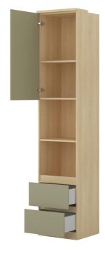 Βιβλιοθήκη Raton Slim III-Φυσικό – Μέντα - Image 4