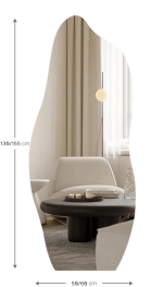 Καθρέπτης Senecio-60x155 - Image 3