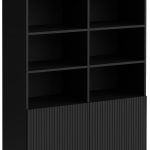 Βιβλιοθήκη Liverti 2D-Μαύρο