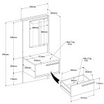 Σετ 2 κομοδίνα Valevia - Image 3