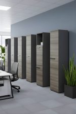 Ντουλάπα SlimSpace-Mauro-Kafe skouro - Image 2