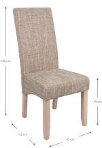 Καρέκλα Sega-Μπεζ - Image 3