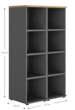 Βιβλιοθήκη Organizer II-Mauro - Fusiko - Image 3