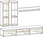 Σύνθετο σαλονιού Musa-Φυσικό - Image 4