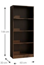 Βιβλιοθήκη Eliot 4s-Wenge - Image 3