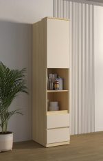 Βιβλιοθήκη Raton III-Φυσικό – Μπεζ - Image 2