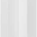 Κρεμαστό ντουλάπι γωνιακό Nelor 60x60 GN 108 2F-Λευκό