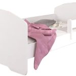 Παιδικό Κρεβάτι Belossi I-Λευκό-160 x 80-Με προστατευτικό