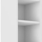 Κρεμαστό ντουλάπι με ράφια Nelor 30 G 90 OTW-Λευκό