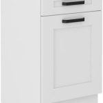 Επιδαπέδιο ντουλάπι Nelor 50 D 1F 1S BB-Λευκό