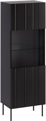 Βιτρίνα Isla 60-Μαύρο
