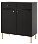 Μπουφές Siera 2F 2S-Μαύρο