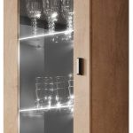 Βιτρίνα Soho Κρεμαστή-Lefkas Oak