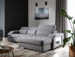 Γωνιακός Καναπές Teralia S-Γκρι Σκούρο-Δεξιά - Image 2