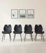 Καρέκλα Arco Velvet-Mauro - Image 2