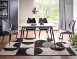 Καρέκλα Arco Velvet-Mauro - Image 4