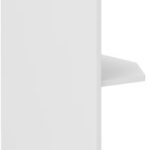 Επιδαπέδιο ντουλάπι γωνιακό με ράφια Nelor 30 D ZAK BB-Λευκό