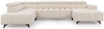 Γωνιακός Καναπές Castello-Εκρού Ανοικτό-Αριστερή