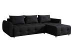 Γωνιακός καναπές Marten-Μαύρο