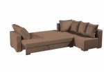 Γωνιακός καναπές Trendy-Αριστερή-285φ 185β εκ.-MInk - Image 5