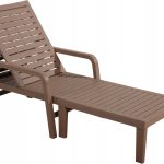 Ξαπλώστρα Concavo-Καφε ανοιχτό