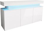 Μπουφές Glossa 160 με LED-Leuko - Image 7