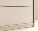 Ντουλάπα Shelvia 180 συρόμενη -Cashmere - Image 5